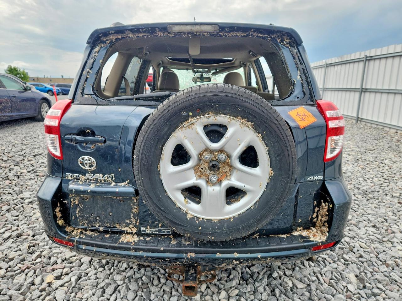 2010 Toyota Rav4 Limited Blue vin: JTMDK4DV7A5096478