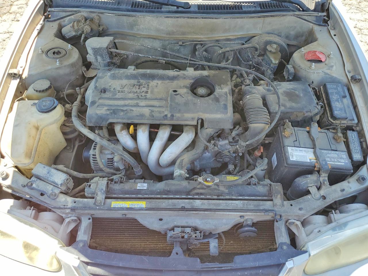 2002 Toyota Corolla Le Silver vin: 1NXBR12E52Z584769