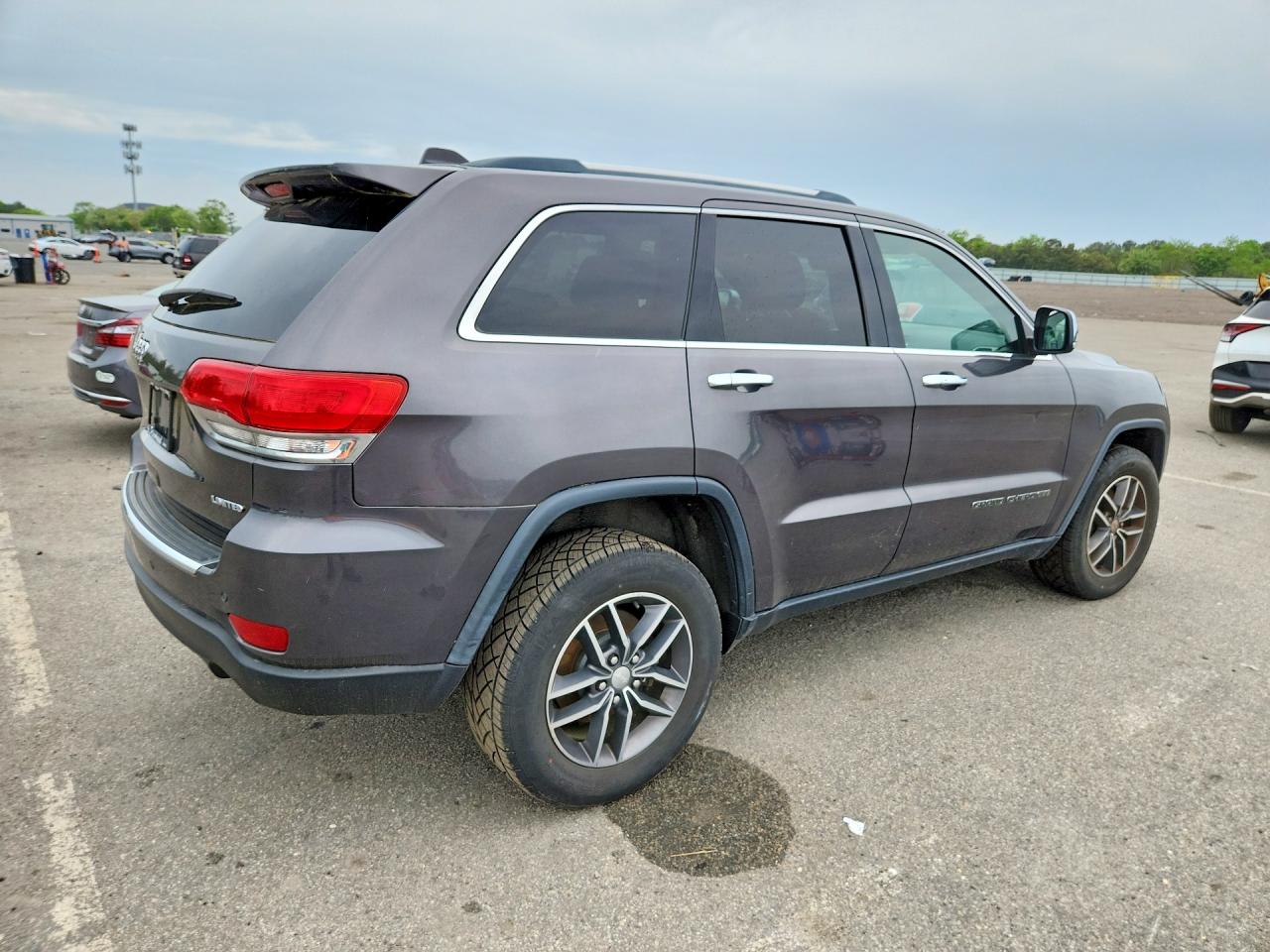 2018 Jeep Grand Cherokee Limited Серый vin: 1C4RJFBG3JC336775