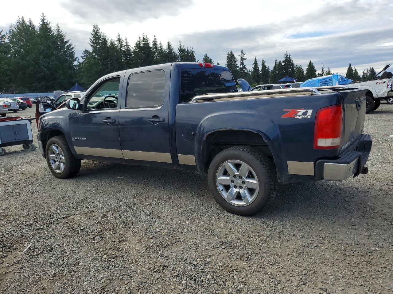 2007 Gmc New Sierra K1500 Синий vin: 2GTEK13M471564169