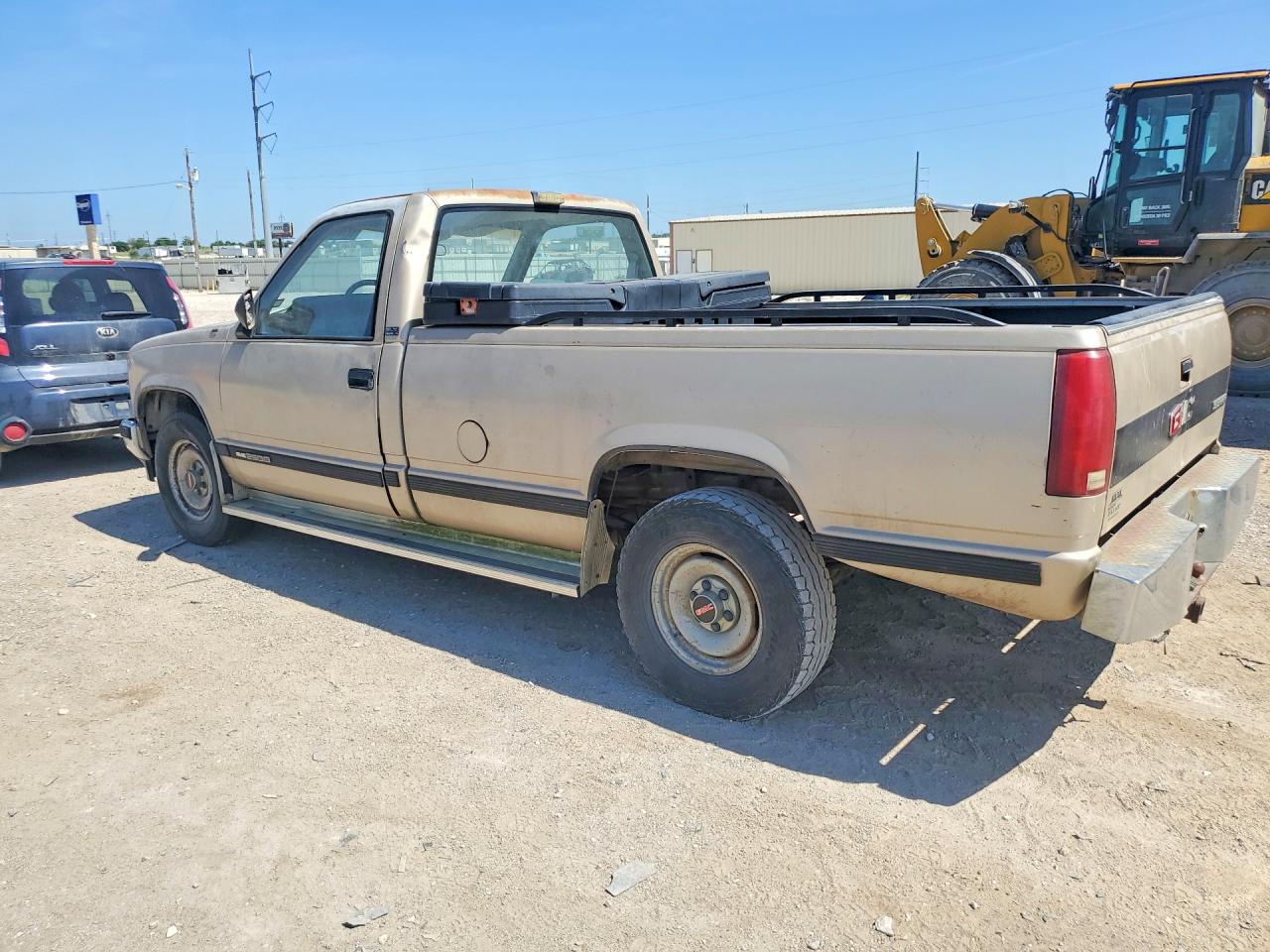 1990 Gmc Sierra C2500 Tan vin: 1GTFC24K2LE503920