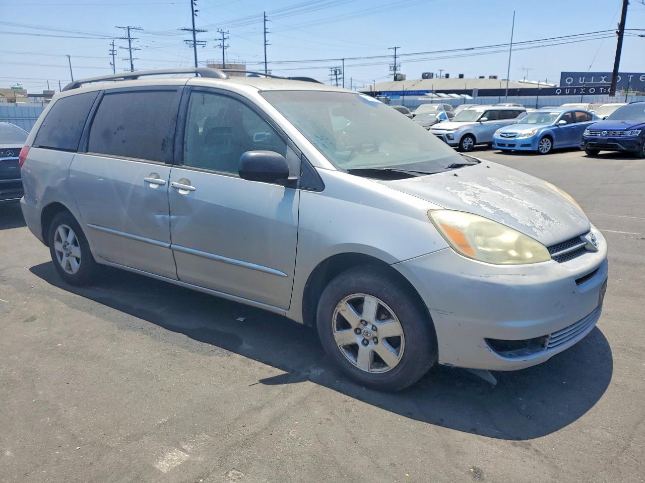 2005 Toyota Sienna Le 8 Passenger Silver vin: 5TDZA23C35S243523