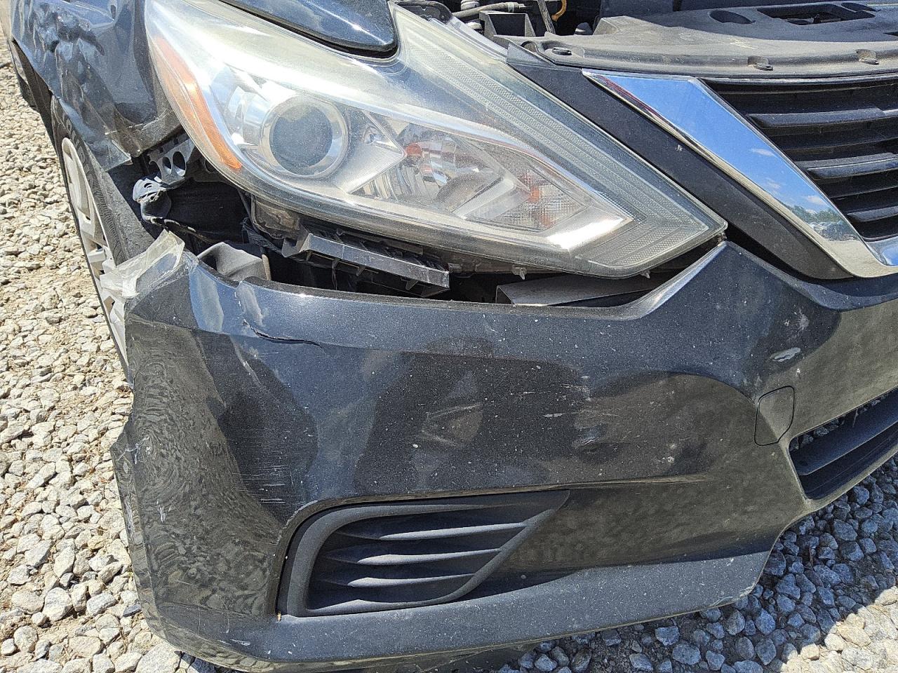 2018 Nissan Altima 2.5 S Black vin: 1N4AL3APXJC121620 Damage: Front Bumper/Cover, Broken, Replacement Required