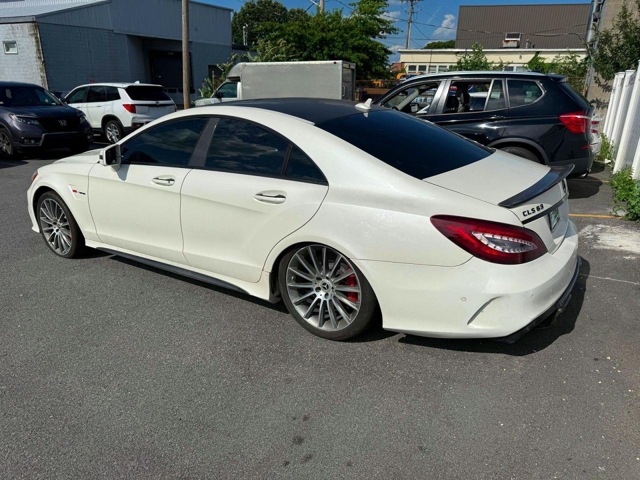 2015 Mercedes-benz Cls 63 Amg S-model White vin: WDDLJ7GB7FA136709