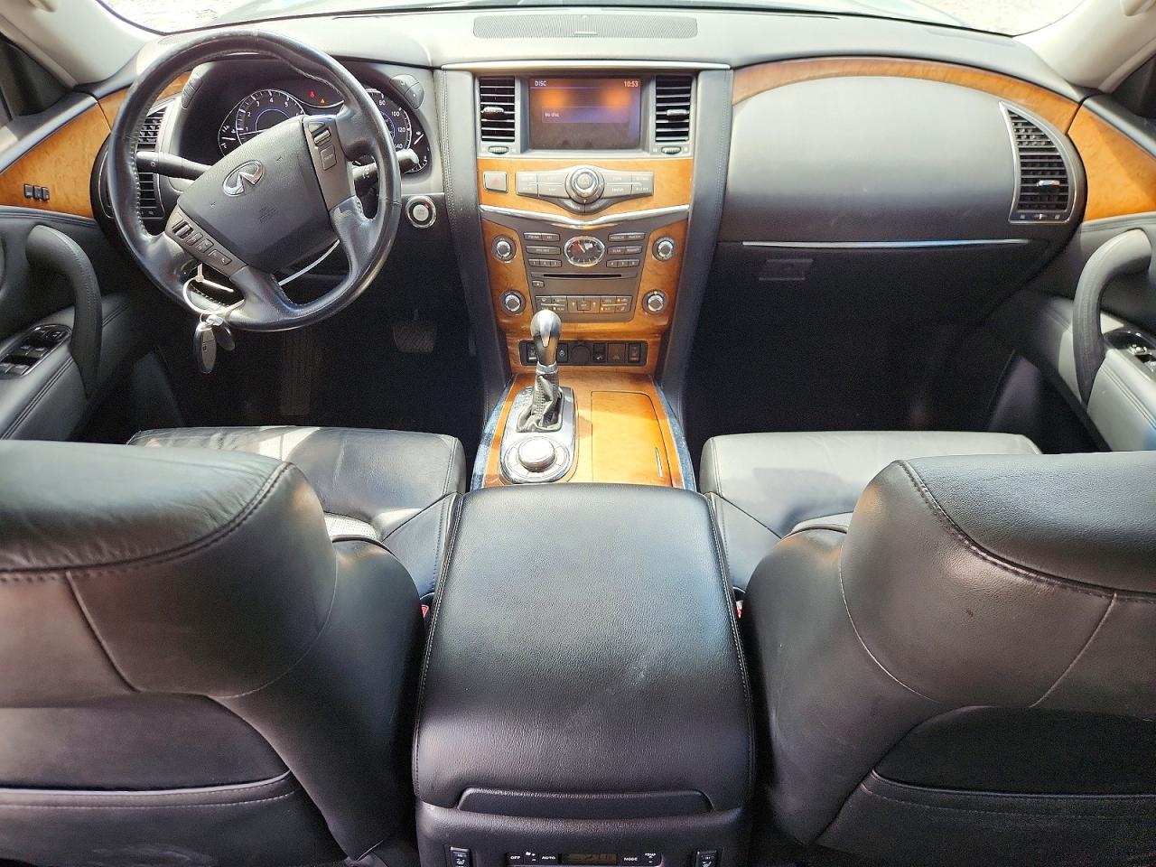 2012 Infiniti Qx56 Base Black vin: JN8AZ2NE3C9022718