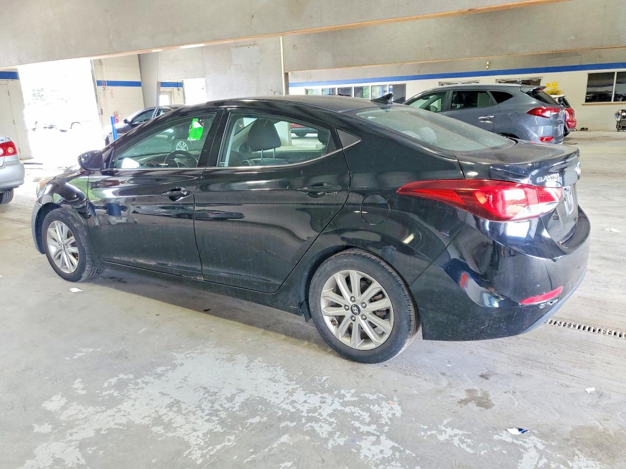 2015 Hyundai Elantra Se Black vin: KMHDH4AE5FU438117