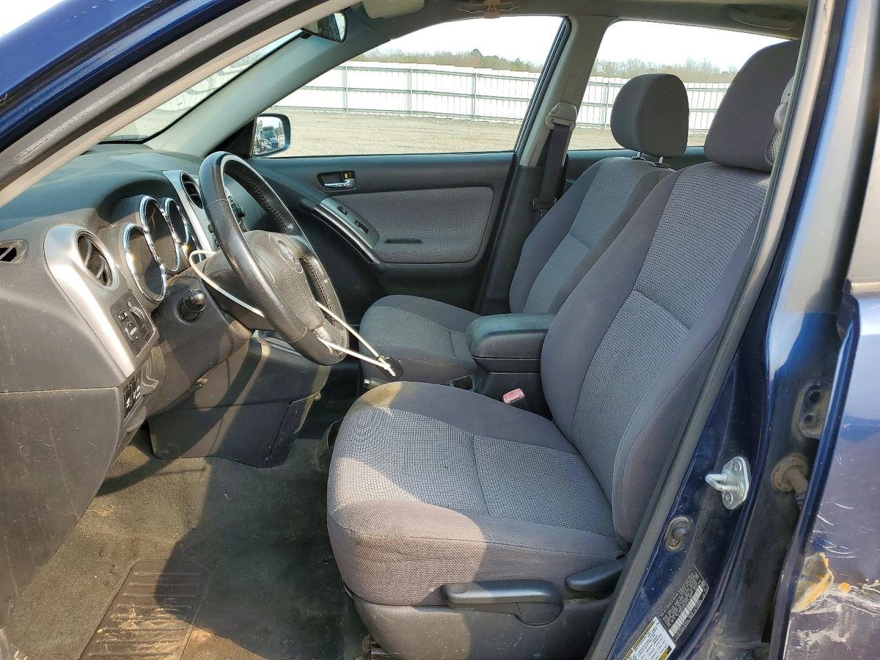 2006 Toyota Corolla Matrix Xr Blue vin: 2T1KR32E76C575686