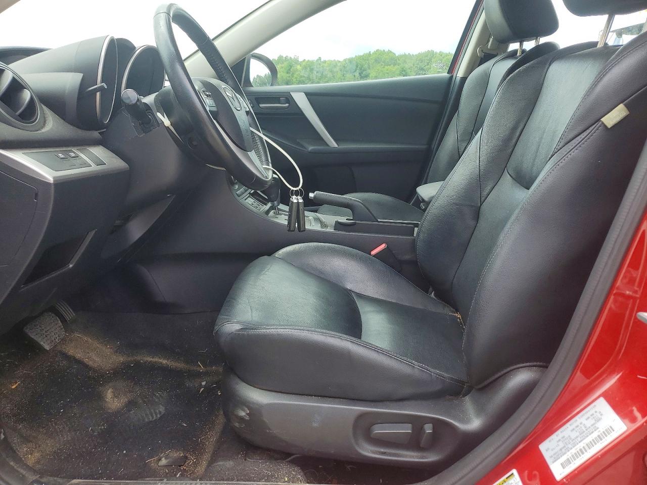 2013 Mazda 3 I Red vin: JM1BL1MP0D1823119