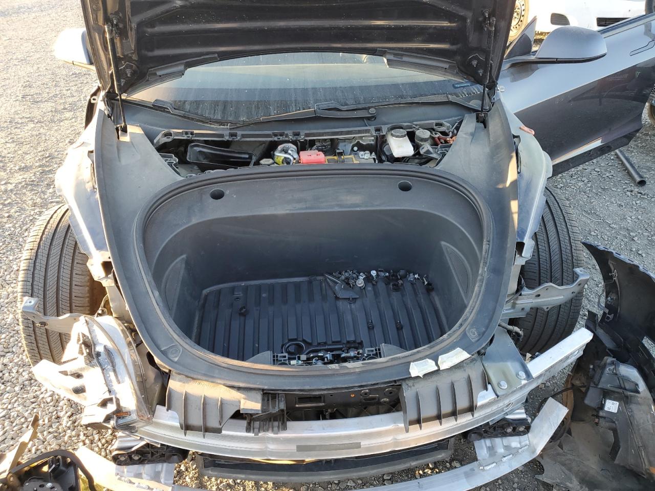 2021 Tesla Model 3 Серый vin: 5YJ3E1EBXMF072619