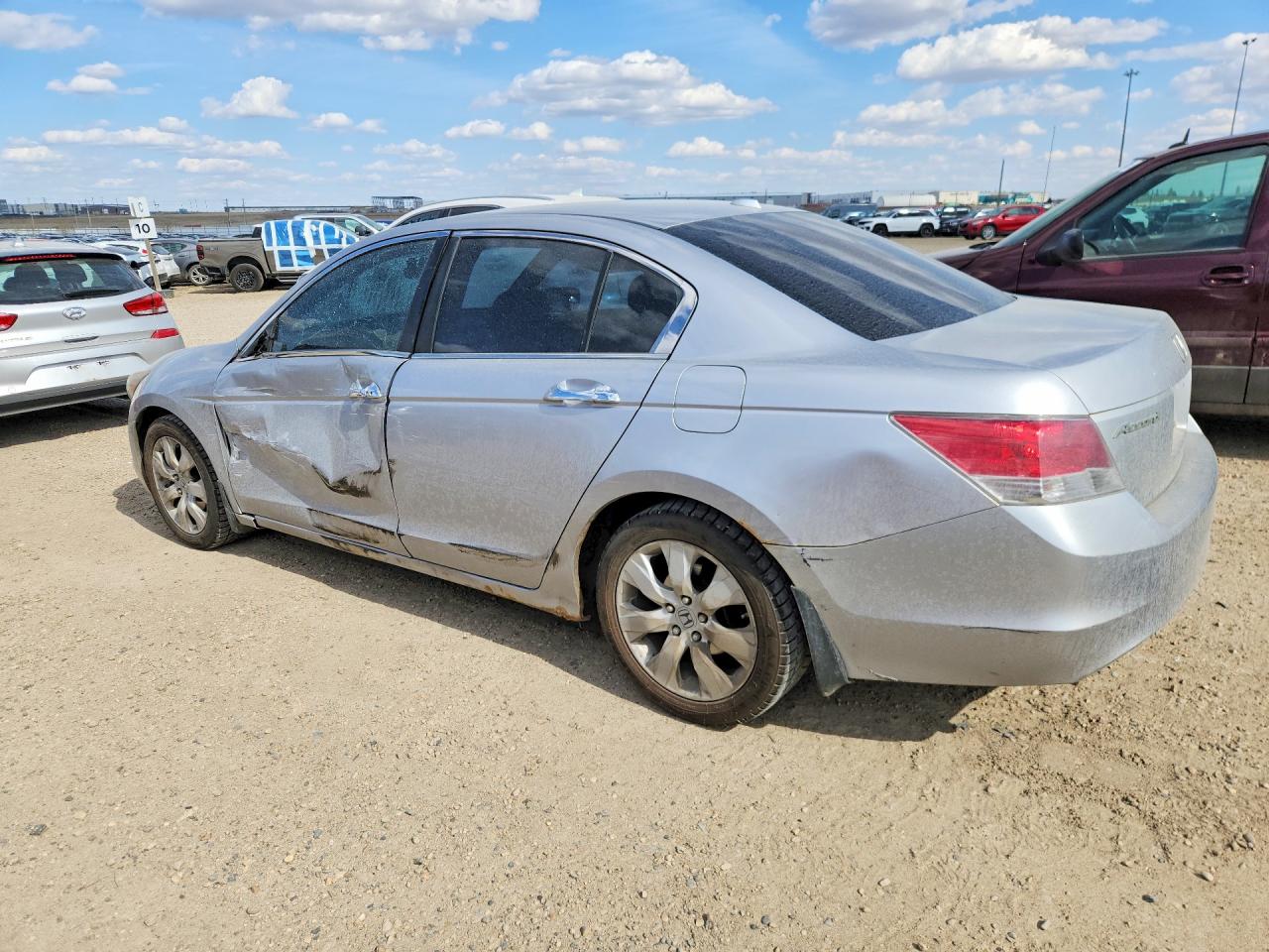 2008 Honda Accord Exl Silver vin: 1HGCP36878A805542