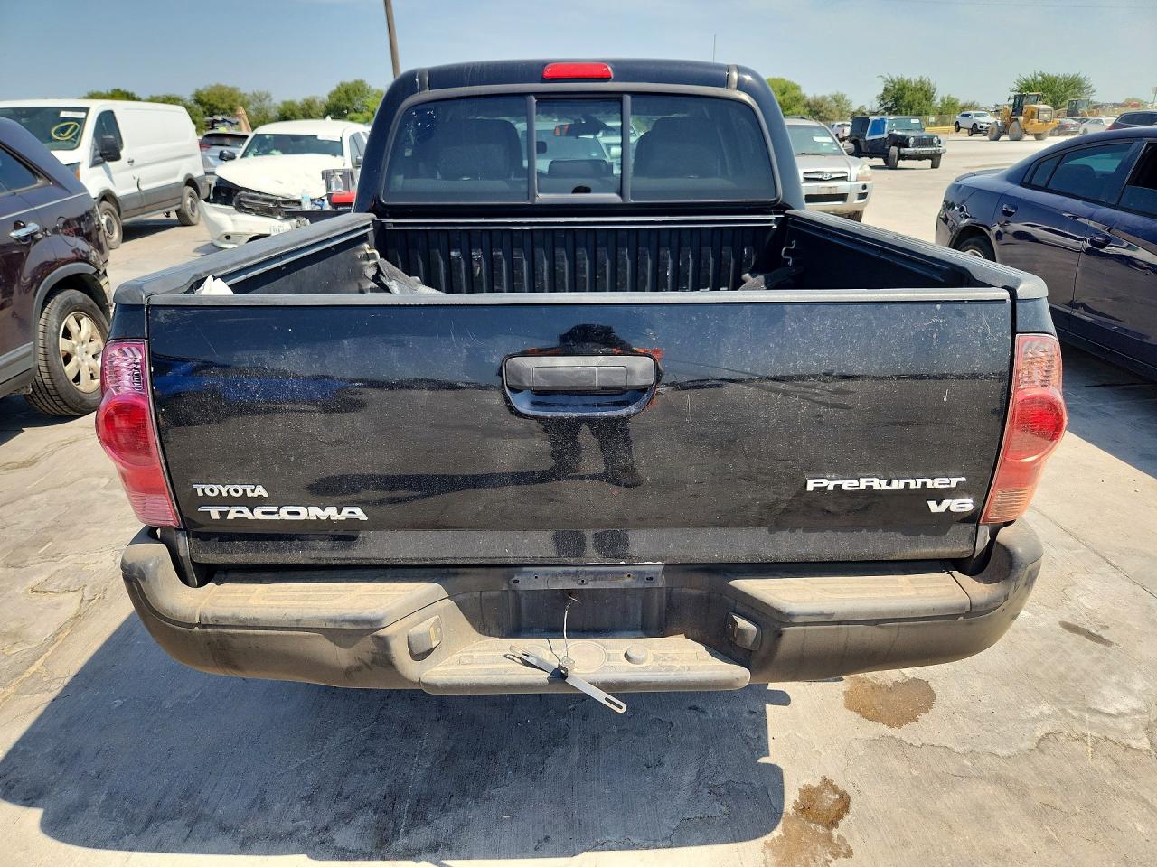 2013 Toyota Tacoma Double Cab Prerunner Черный vin: 5TFJU4GN5DX047359