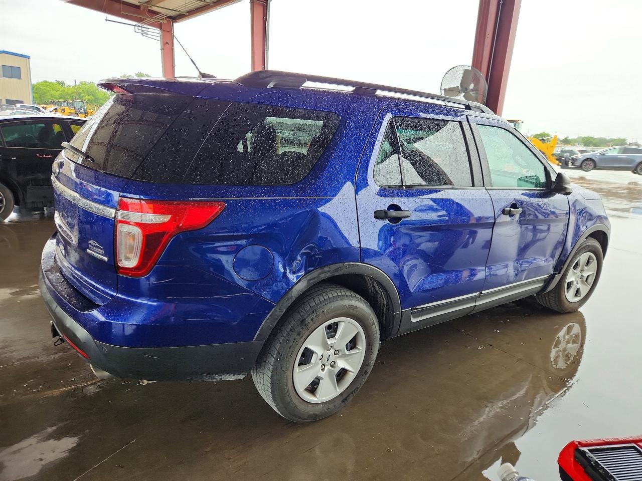 2014 Ford Explorer Синий vin: 1FM5K7B82EGC38986