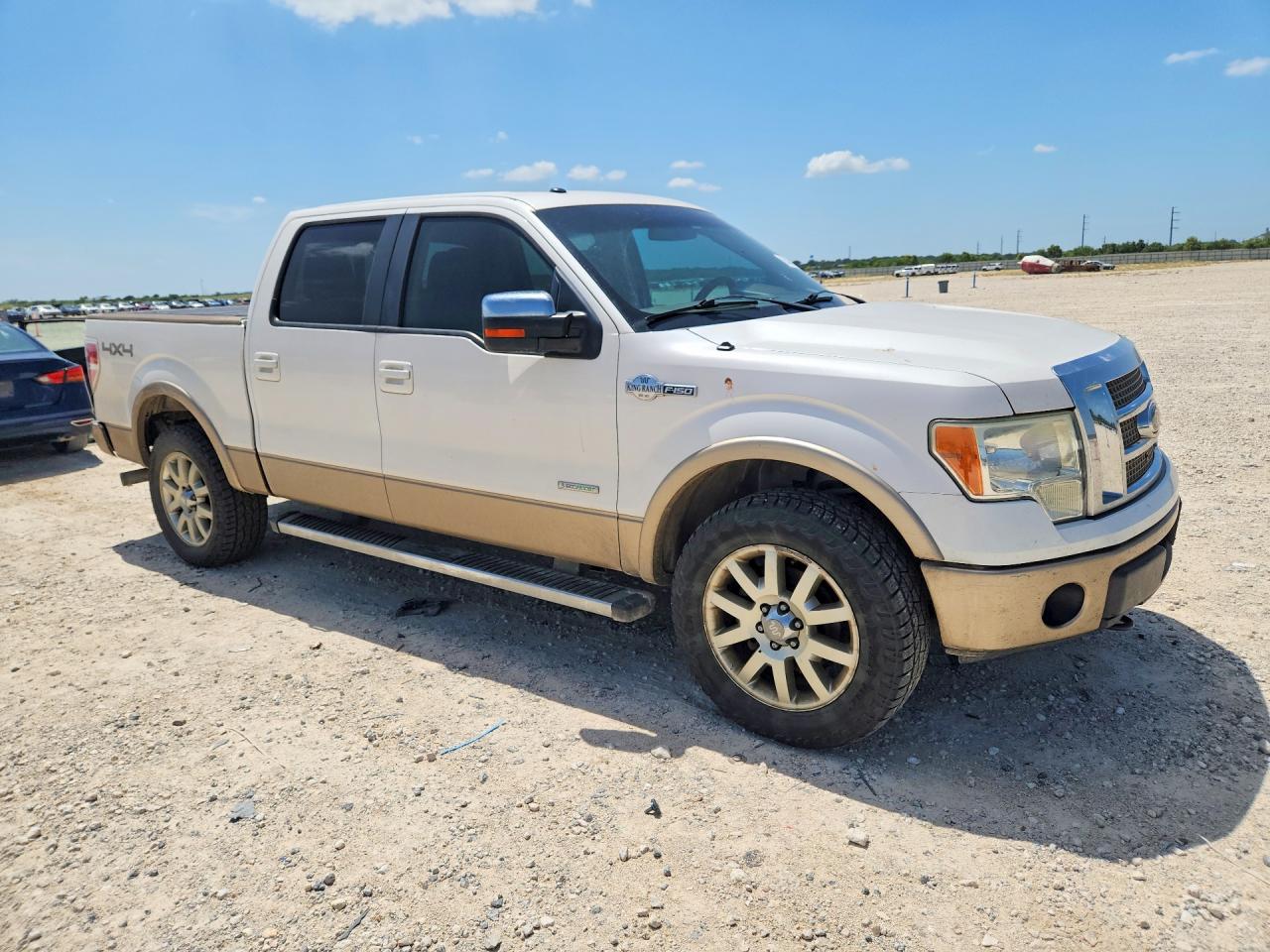 2012 Ford F150 Supercrew White vin: 1FTFW1ET6CKD29666