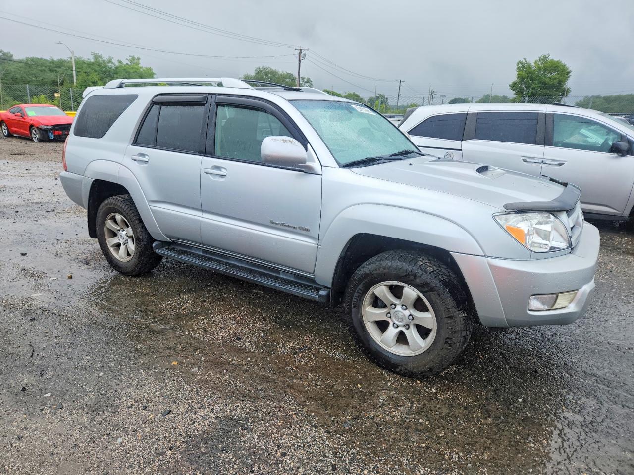 2004 Toyota 4runner Sr5 Silver vin: JTEBU14RX40039837