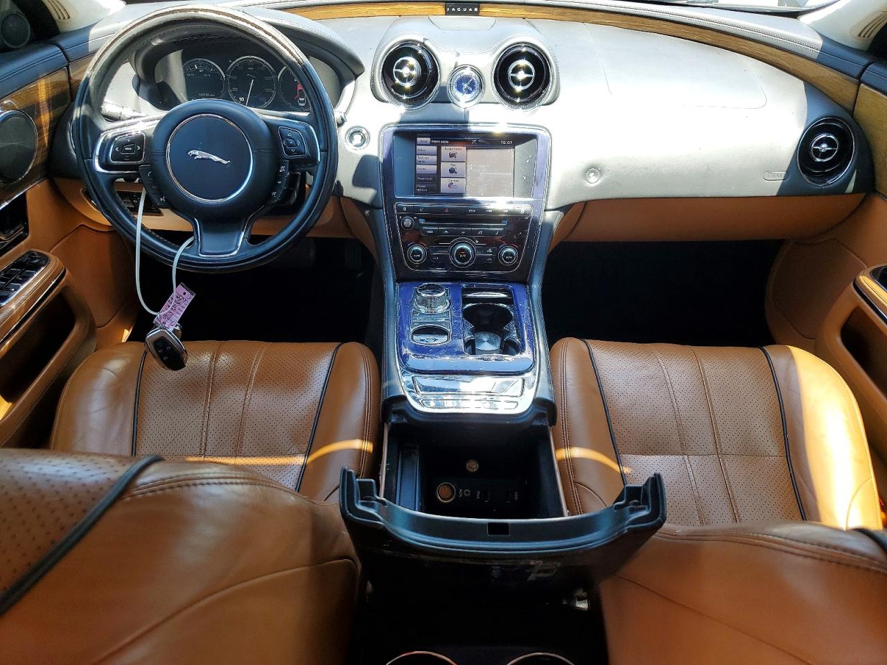 2012 Jaguar Xj Supercharged Черный vin: SAJWA1GE5CMV34303