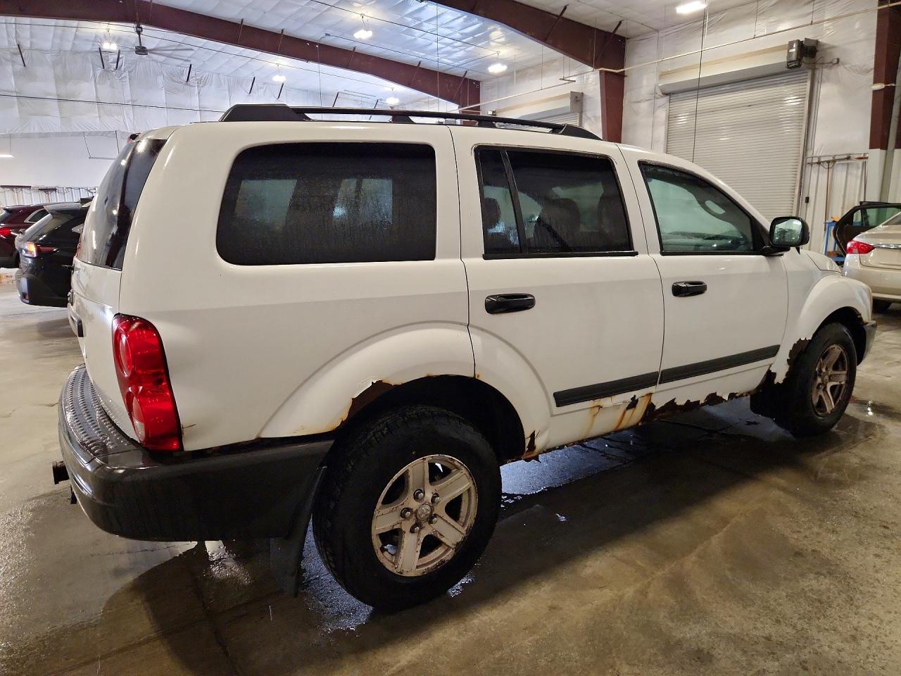 2006 Dodge Durango Sxt White vin: 1D4HB38N96F106888