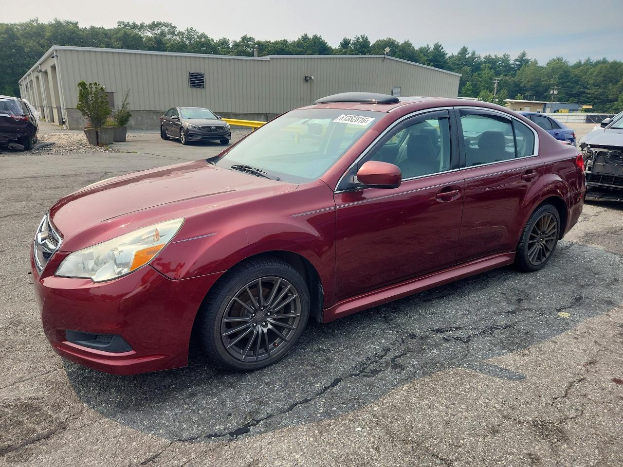 2011 Subaru Legacy 2.5i Limited Red vin: 4S3BMBL67B3218950