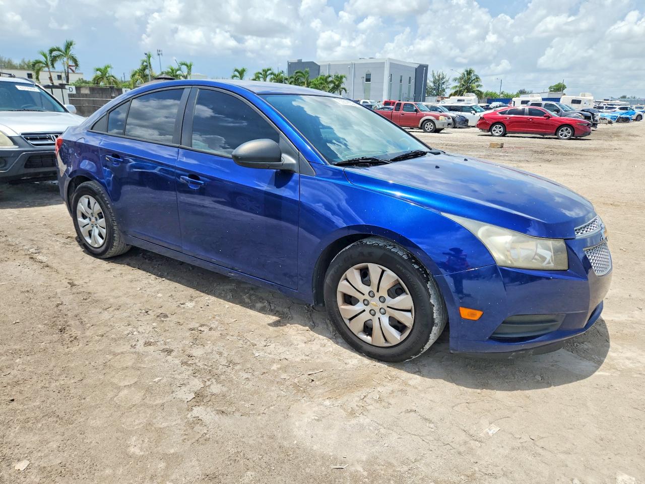 2013 Chevrolet Cruze Ls Blue vin: 1G1PA5SH6D7222009