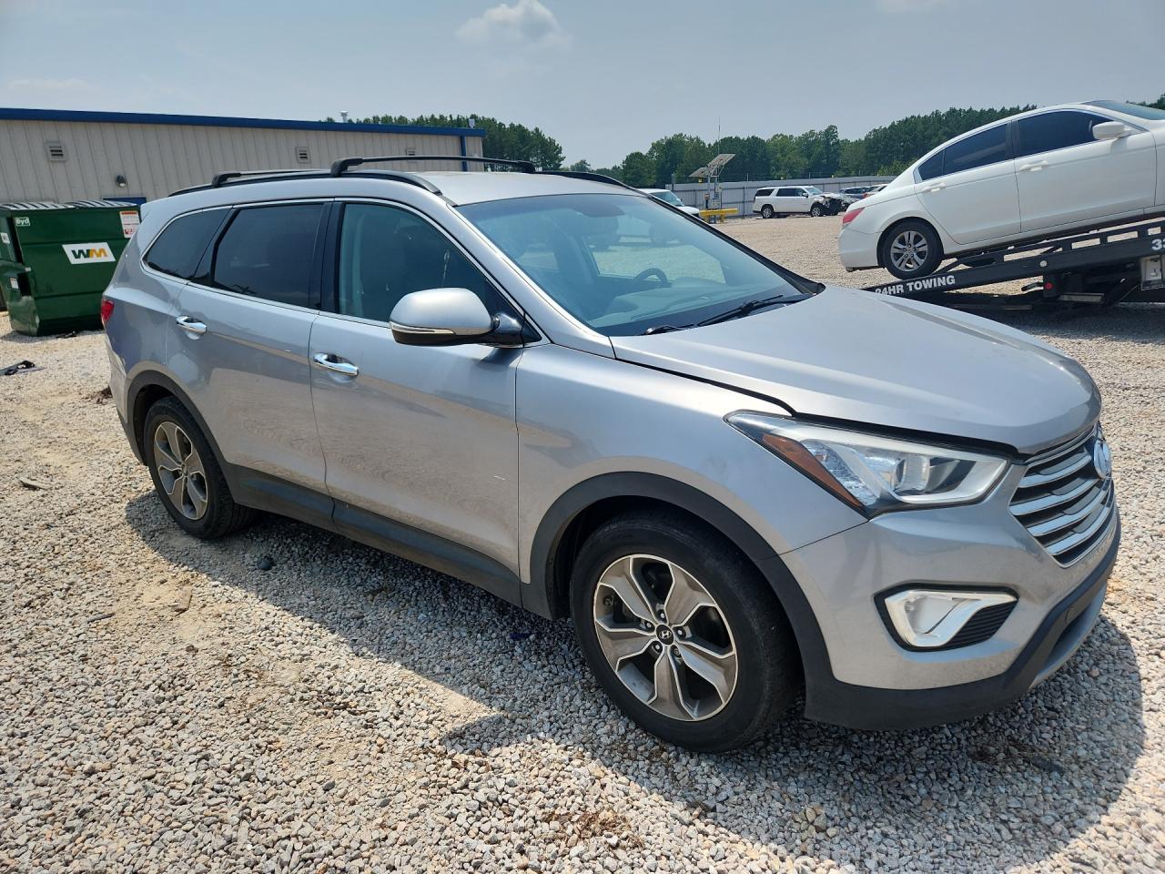 2013 Hyundai Santa Fe Gls Silver vin: KM8SN4HFXDU003167