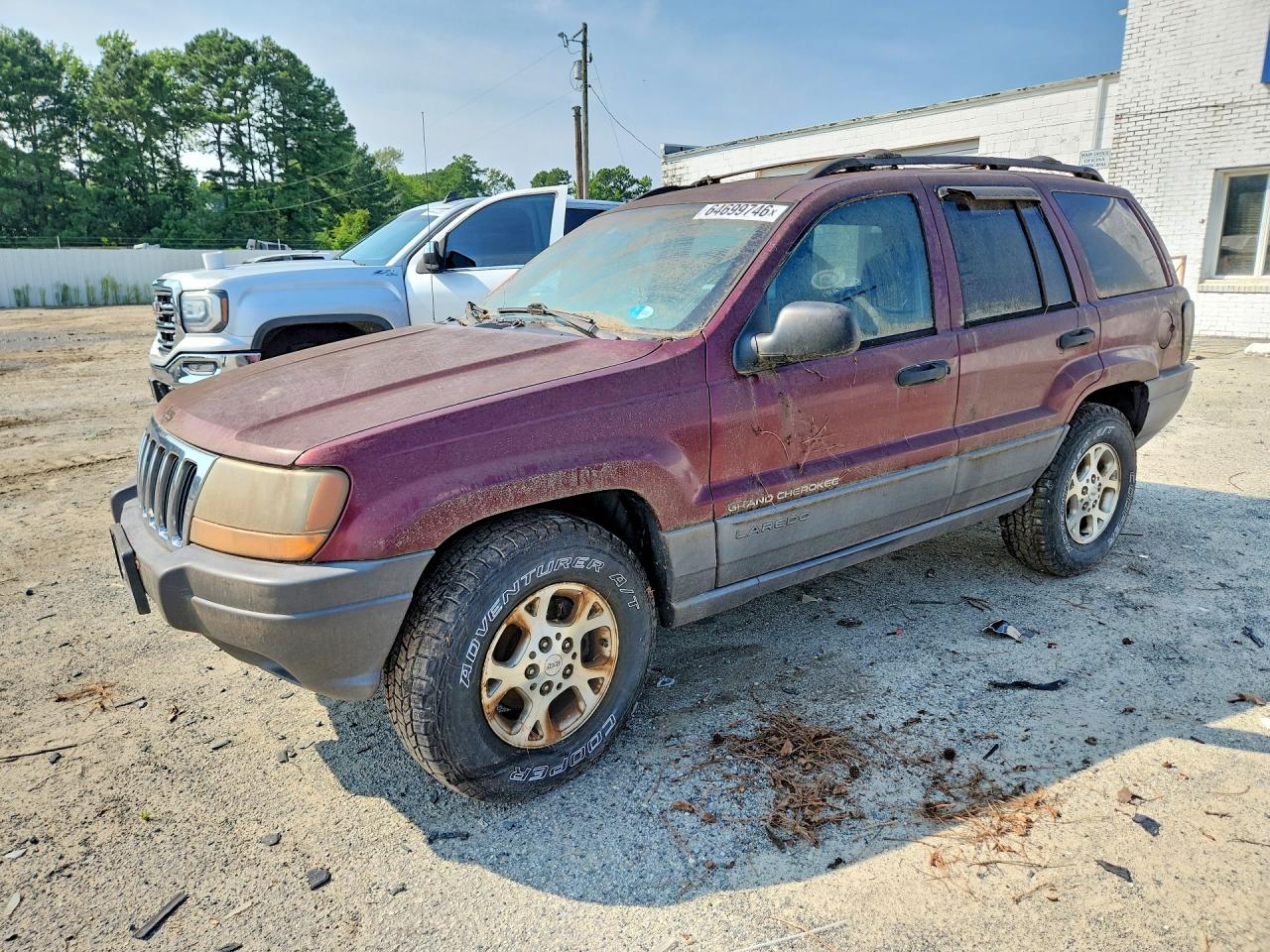 2001 Jeep Grand Cherokee Laredo Burgundy vin: 1J4GW48S41C505463