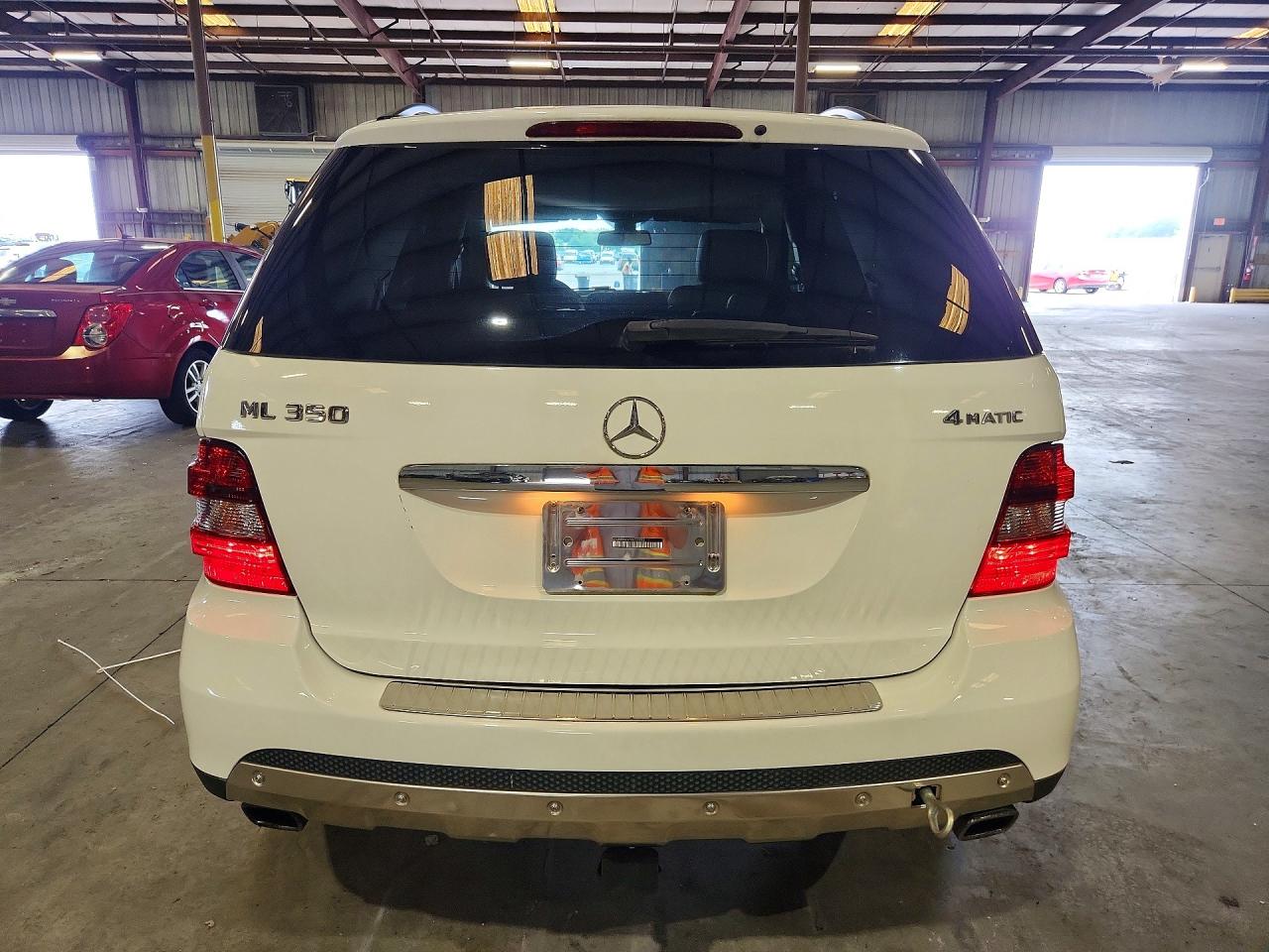 2007 Mercedes-benz Ml 350 White vin: 4JGBB86E97A233993