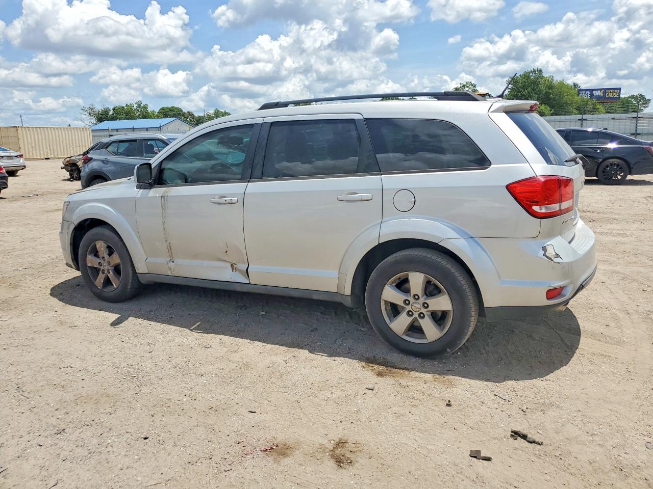 2012 Dodge Journey Sxt Silver vin: 3C4PDCBG6CT153469