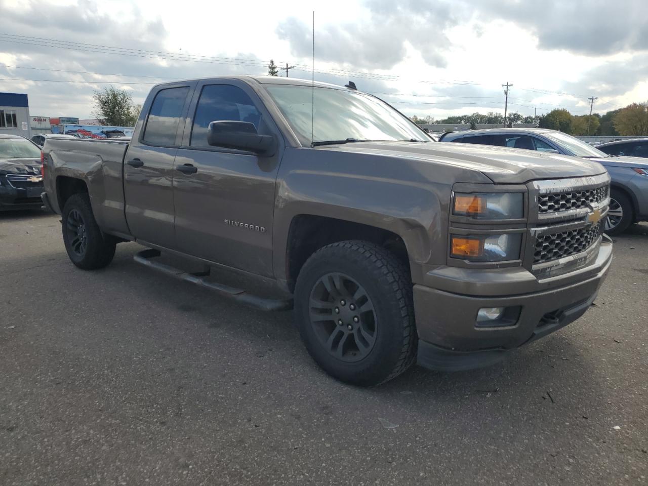 2014 Chevrolet Silverado K1500 Lt Brown vin: 1GCVKREH7EZ250017