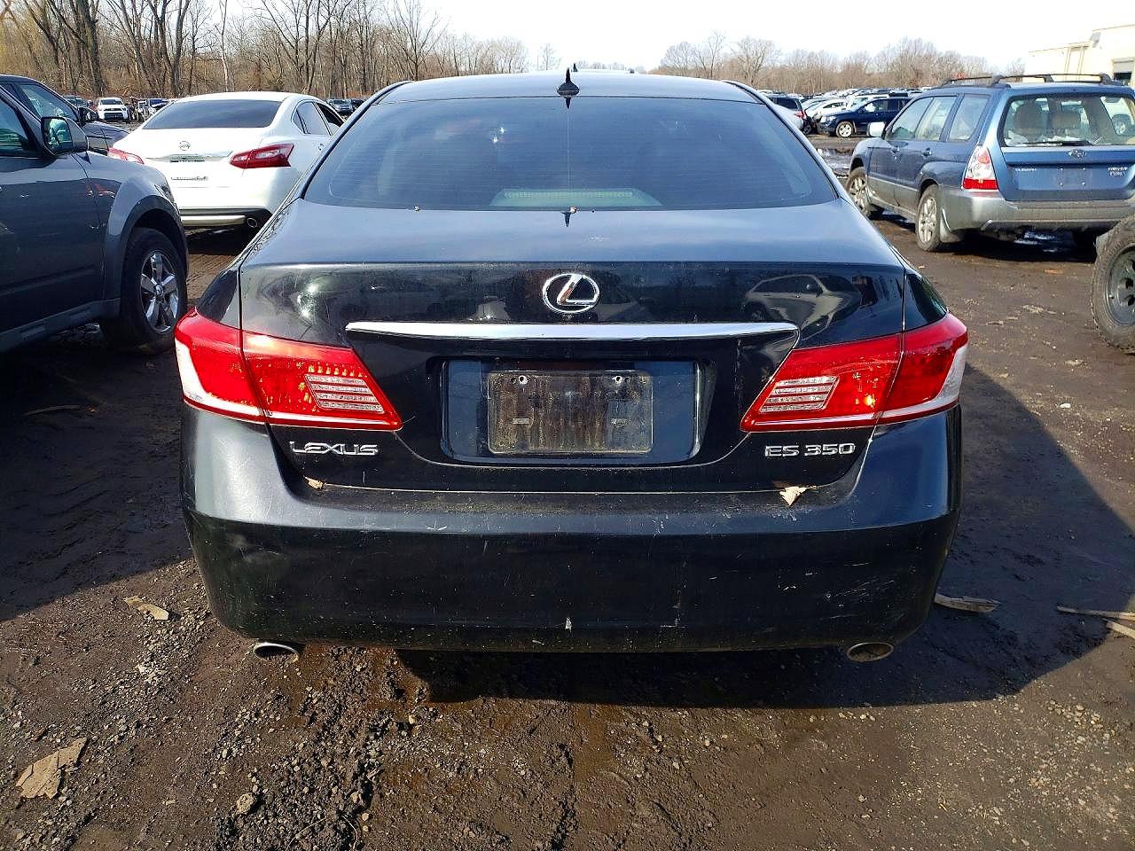 2010 Lexus Es 350 Base Black vin: JTHBK1EG2A2365282