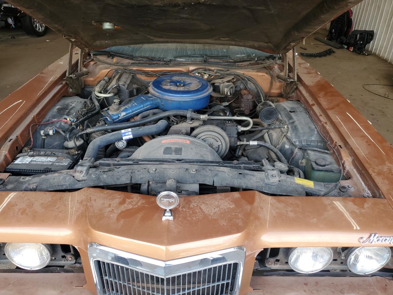 1976 Mercury Cougar Xr7 Желто-коричневый vin: 6A93H575567