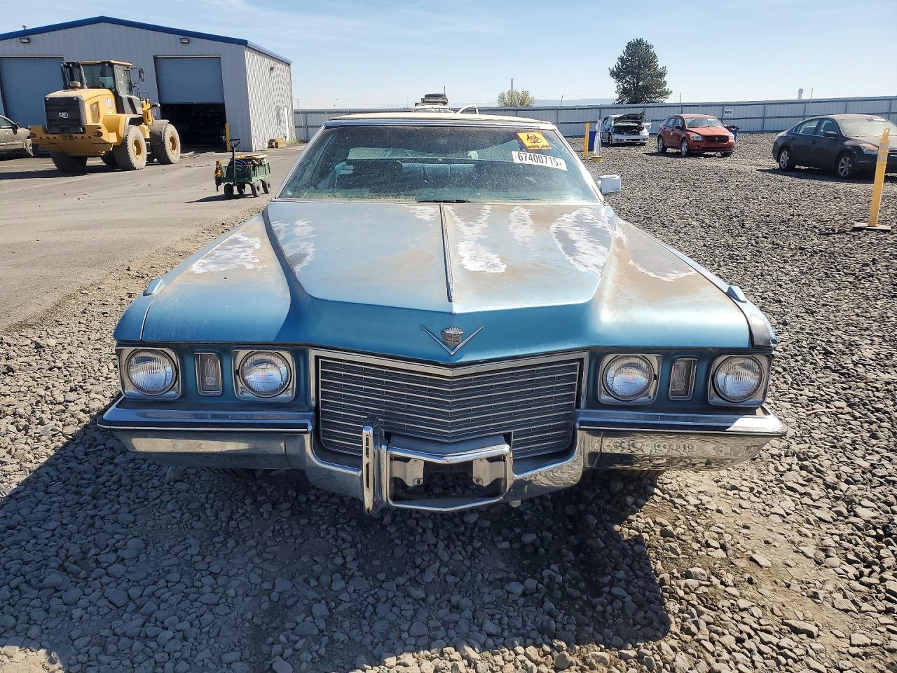 1972 Cadillac Deville Синий vin: 6D47R2Q180034