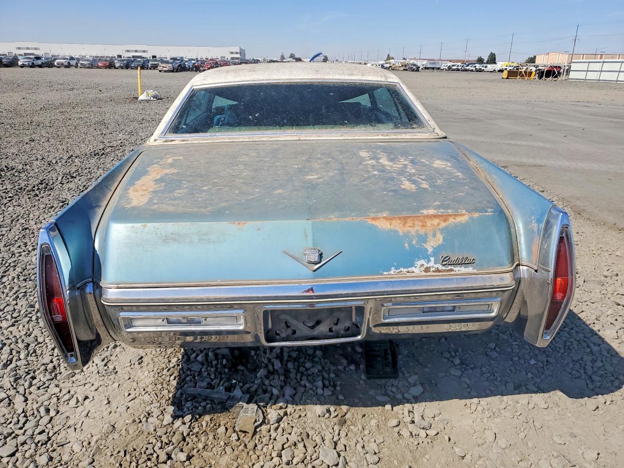 1972 Cadillac Deville Синий vin: 6D47R2Q180034