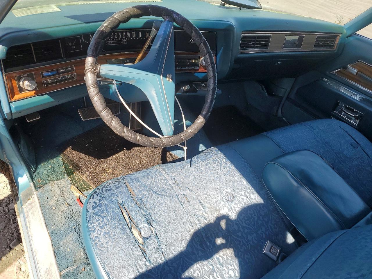 1972 Cadillac Deville Синий vin: 6D47R2Q180034