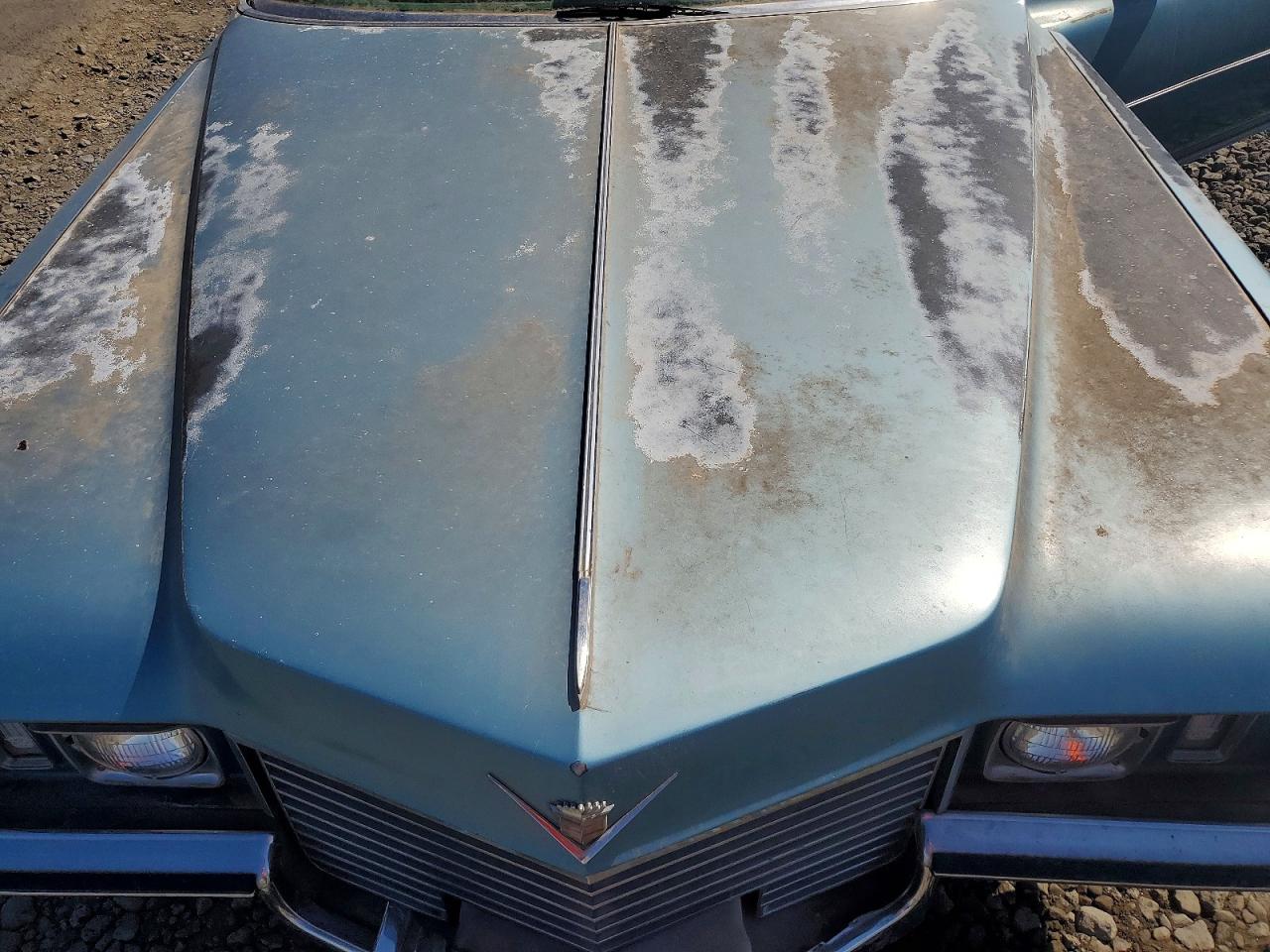 1972 Cadillac Deville Синий vin: 6D47R2Q180034