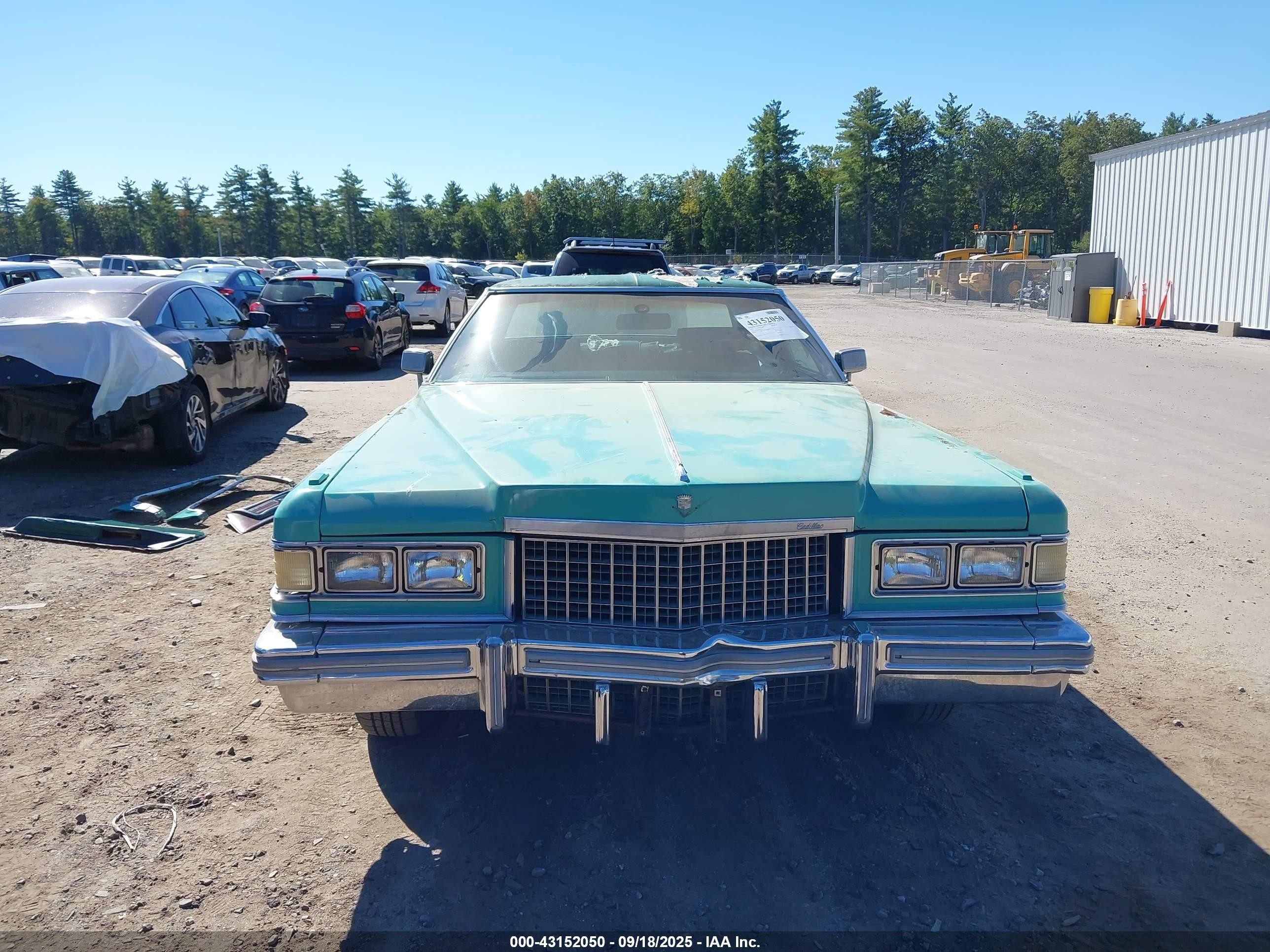 1976 Cadillac Deville   Teal vin: 6D47S6Q228829    