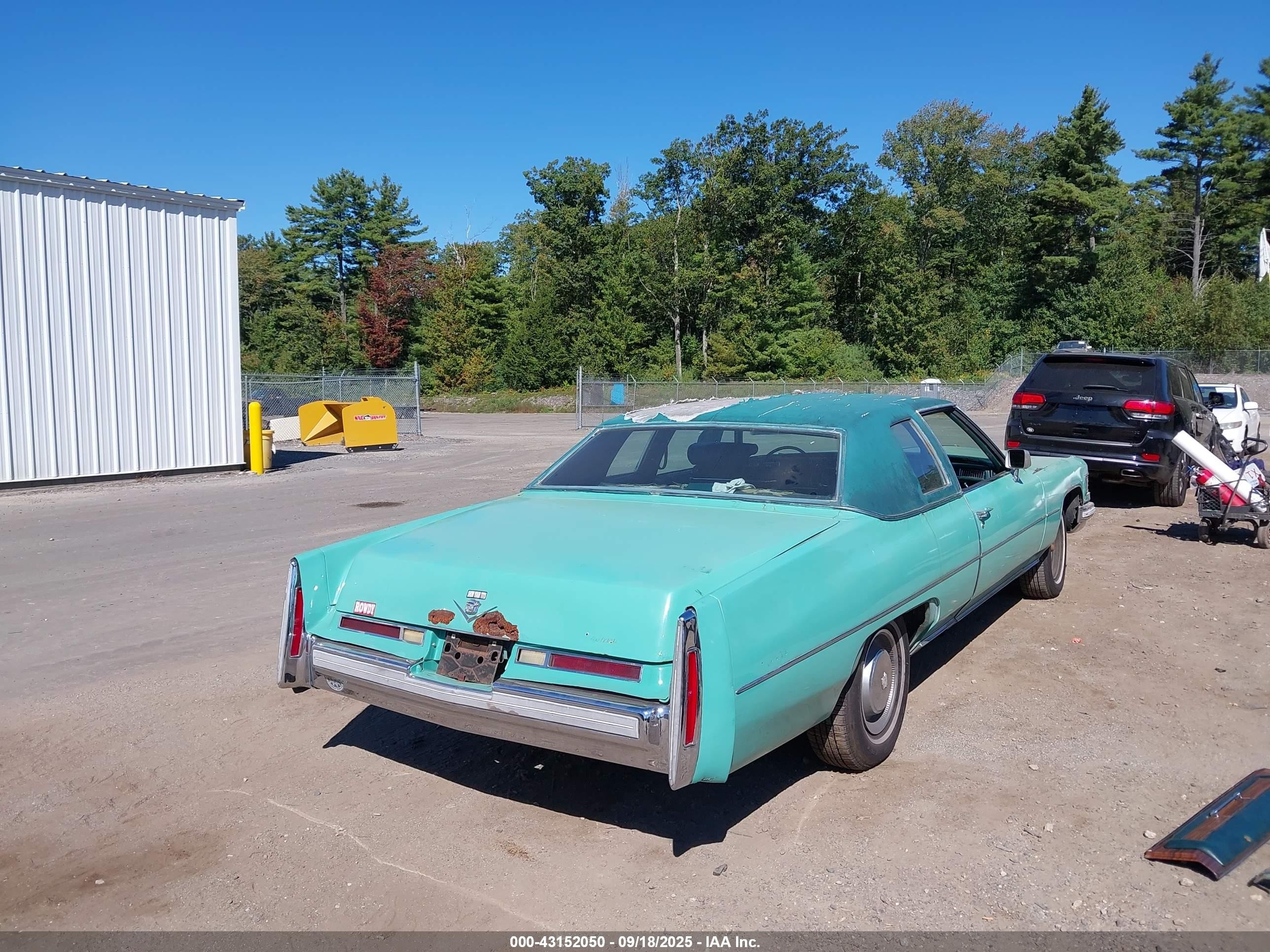 1976 Cadillac Deville   Teal vin: 6D47S6Q228829    