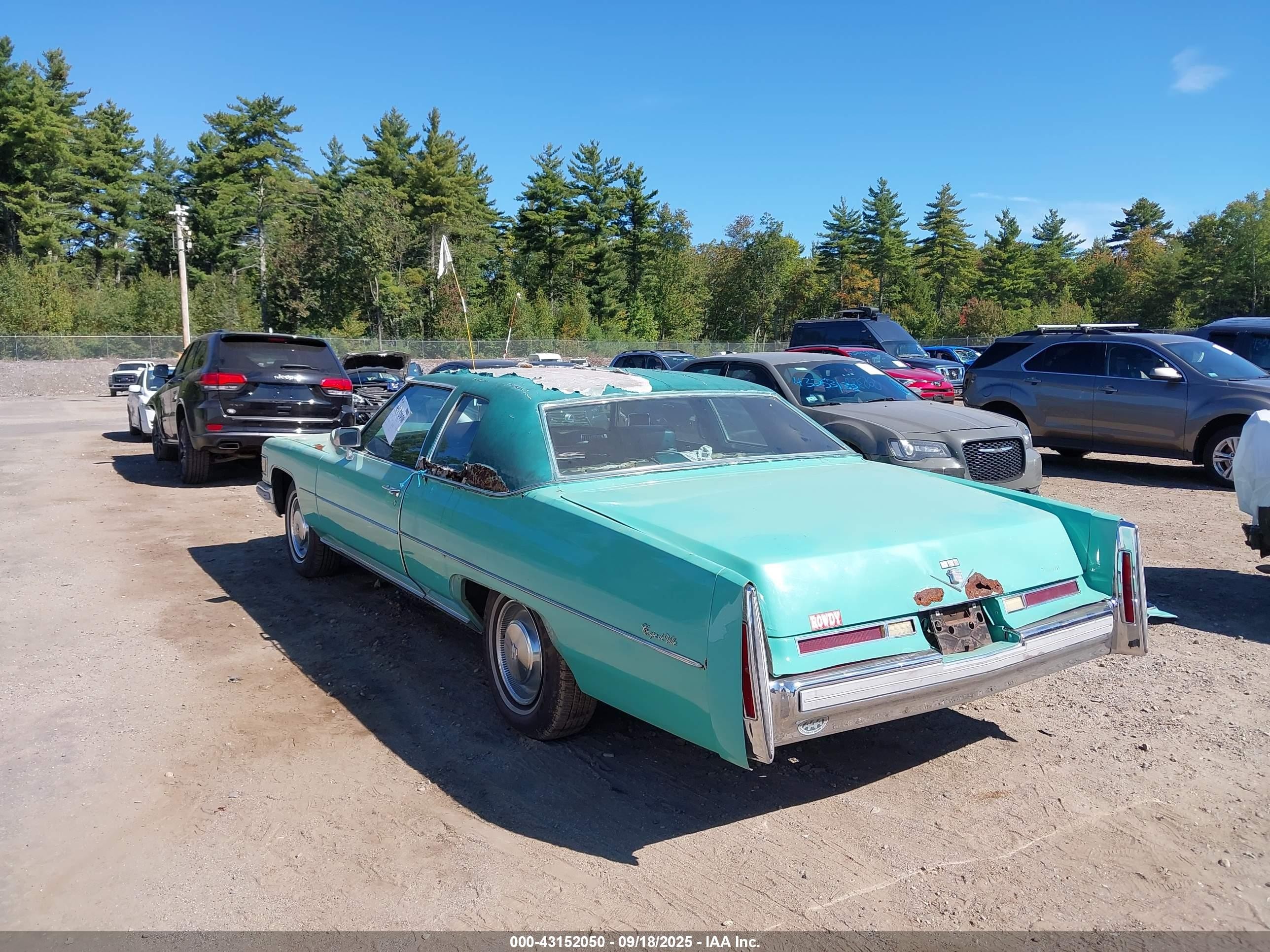 1976 Cadillac Deville   Teal vin: 6D47S6Q228829    