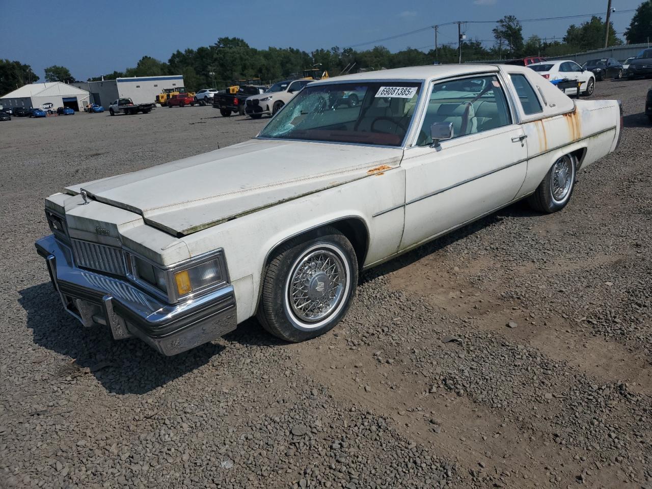 1978 Cadillac Deville Белый vin: 6D47S8Q264003