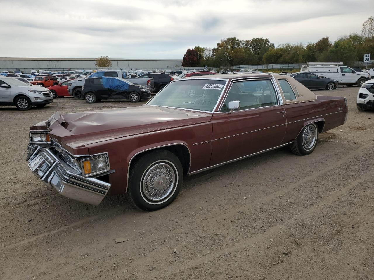 1978 Cadillac Deville Brown vin: 6D47S8Q273035