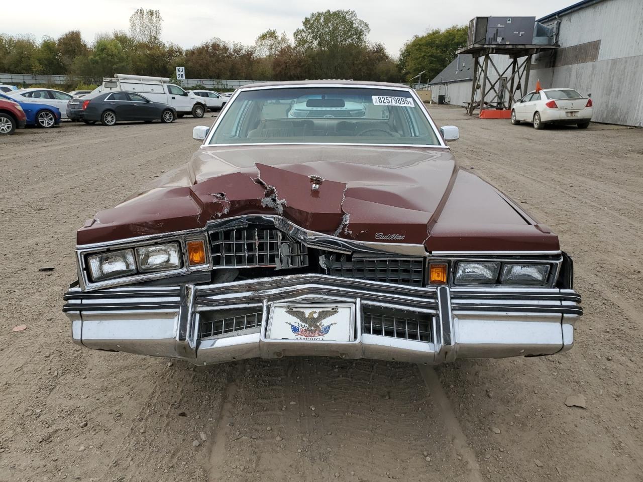 1978 Cadillac Deville Коричневый vin: 6D47S8Q273035