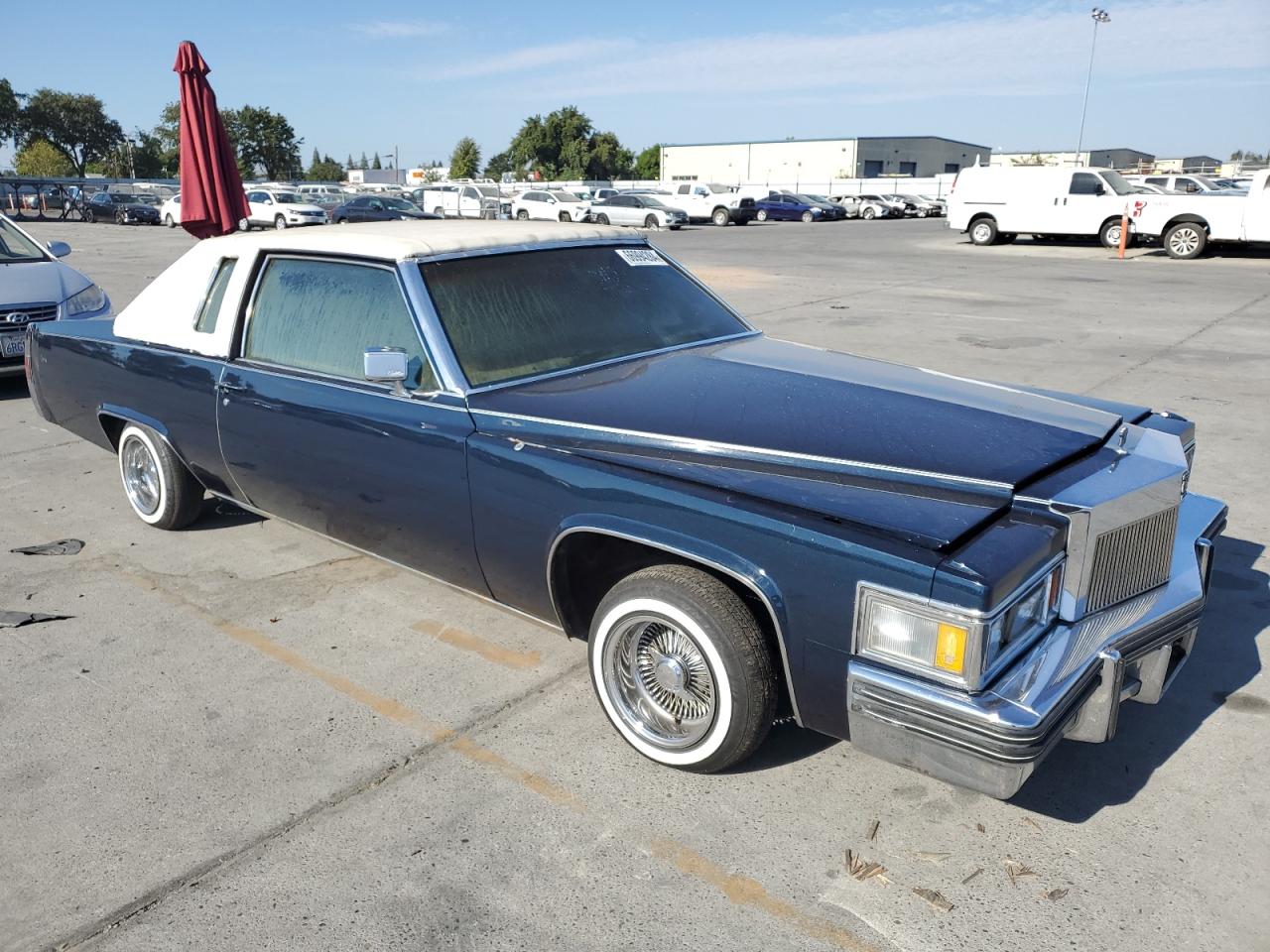 1978 Cadillac Deville Blue vin: 6D47S8Q309931