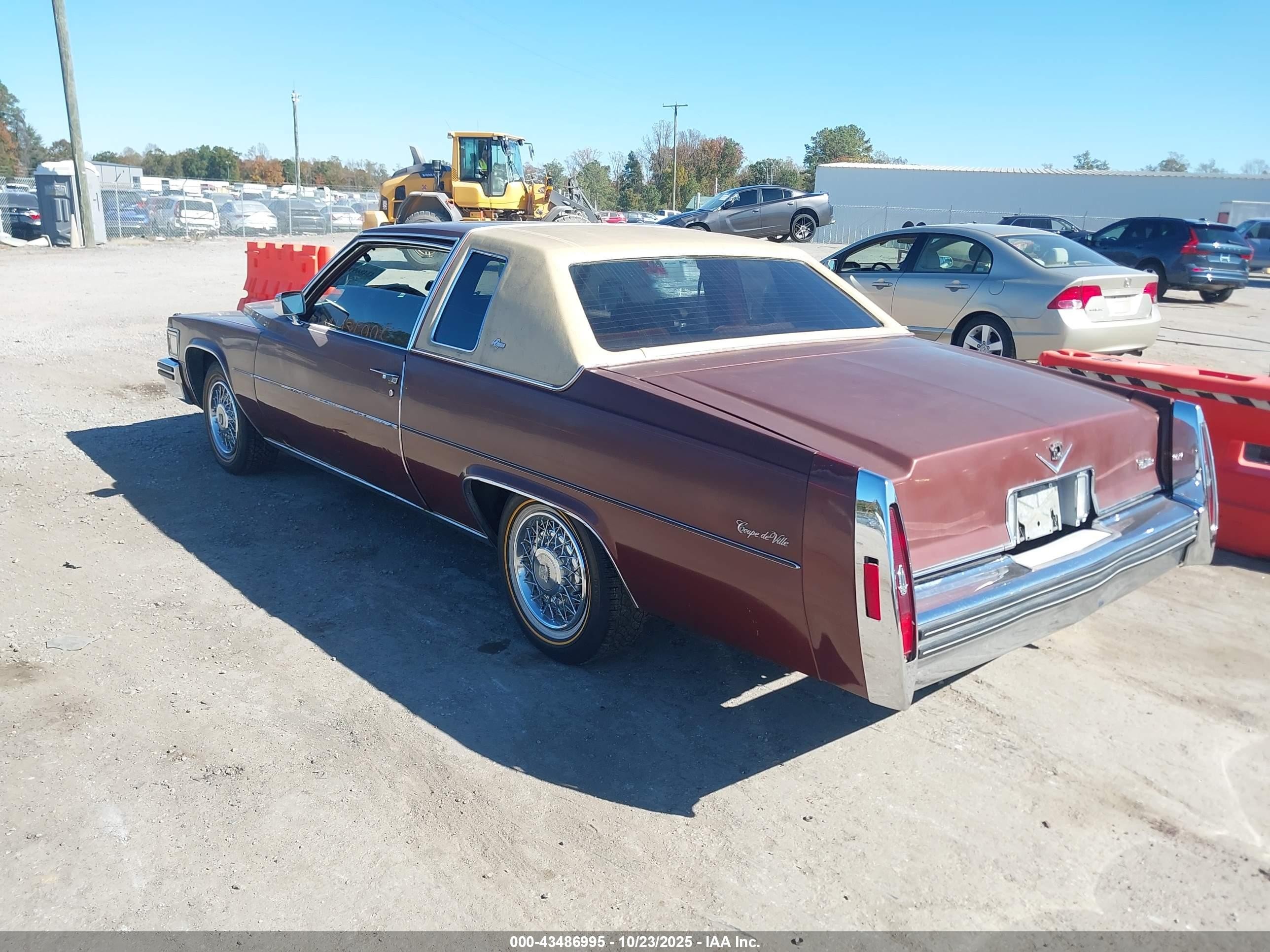 1979 Cadillac Deville   Burgundy vin: 6D47S99285735    