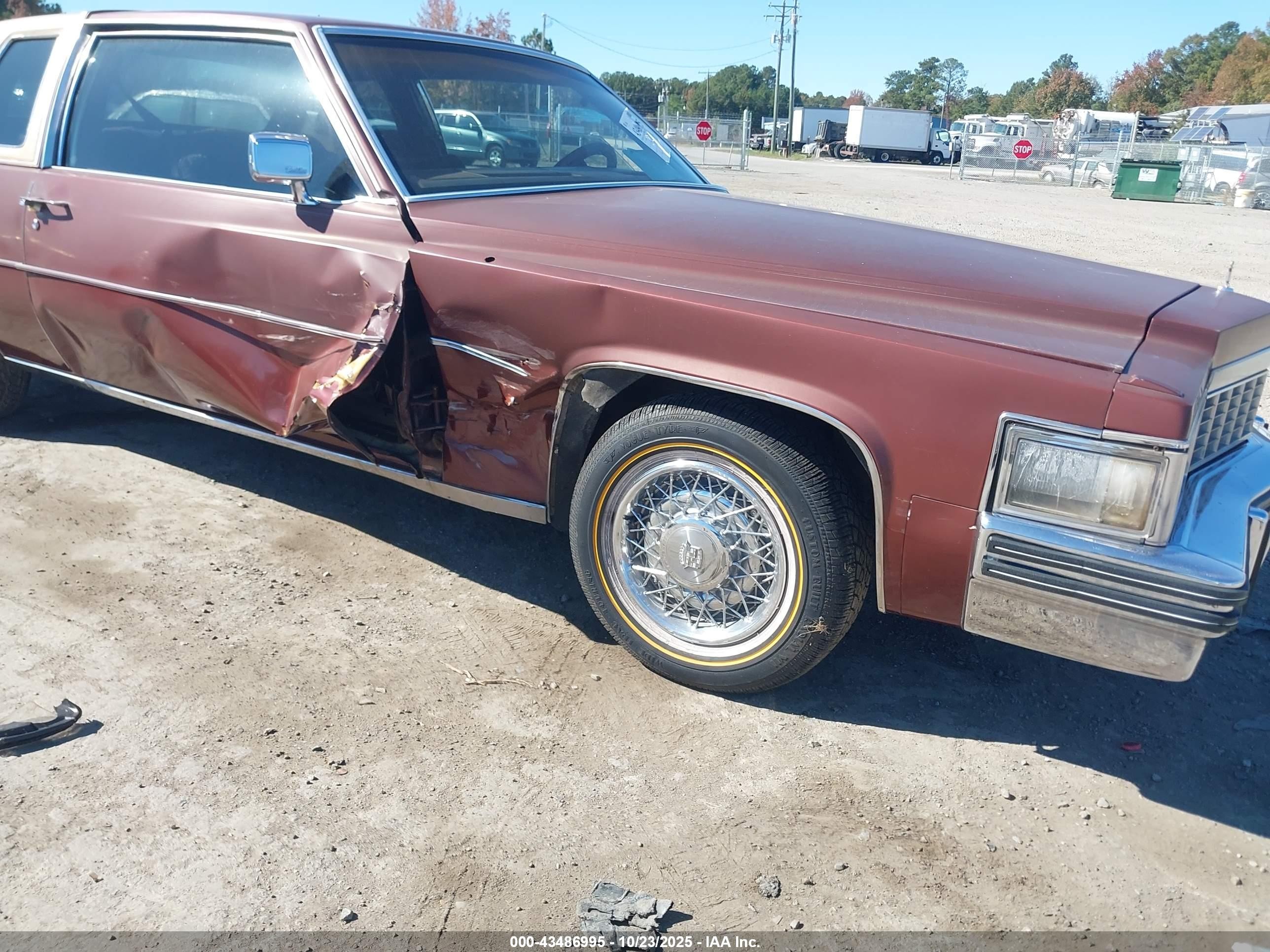 1979 Cadillac Deville   Burgundy vin: 6D47S99285735    