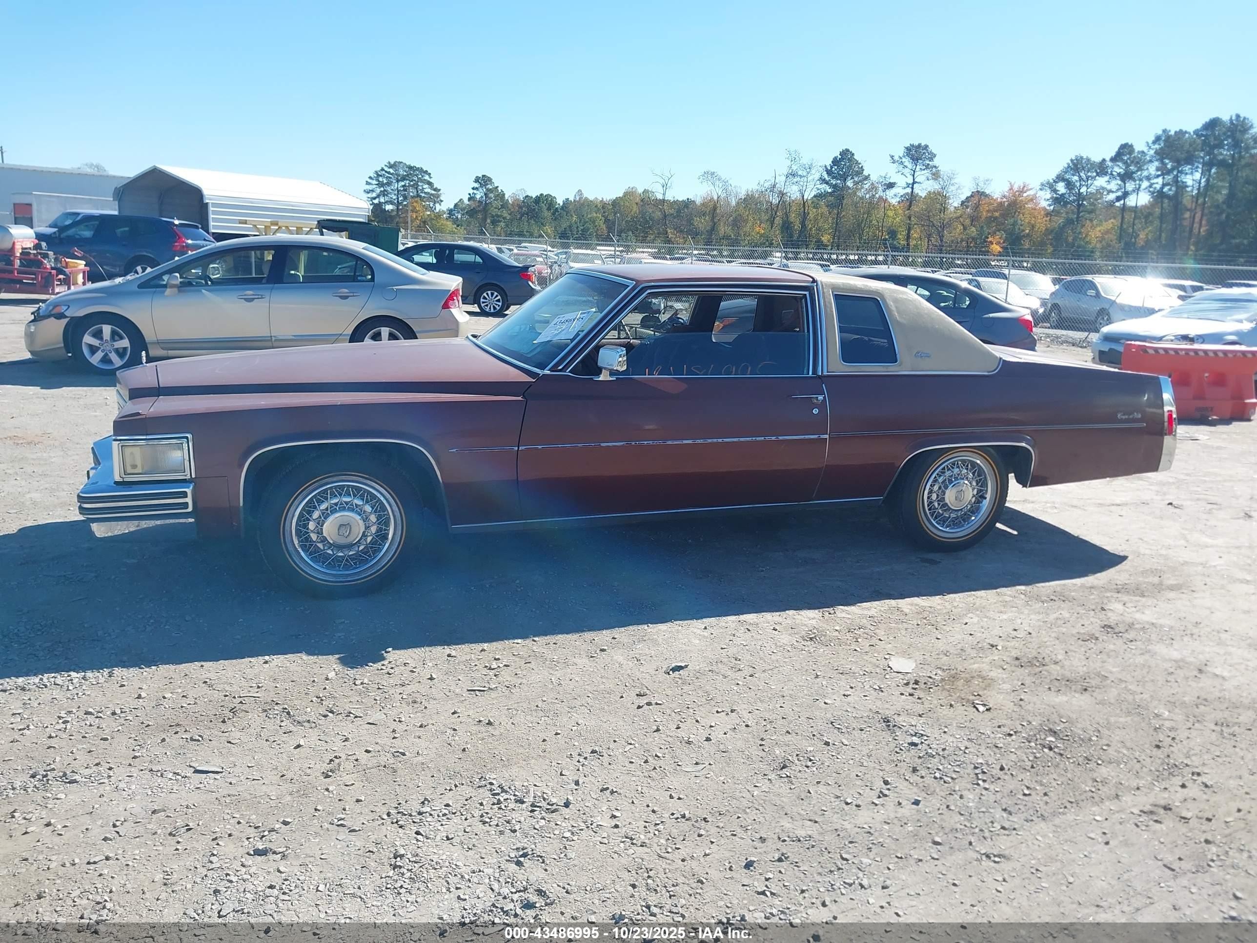 1979 Cadillac Deville   Burgundy vin: 6D47S99285735    