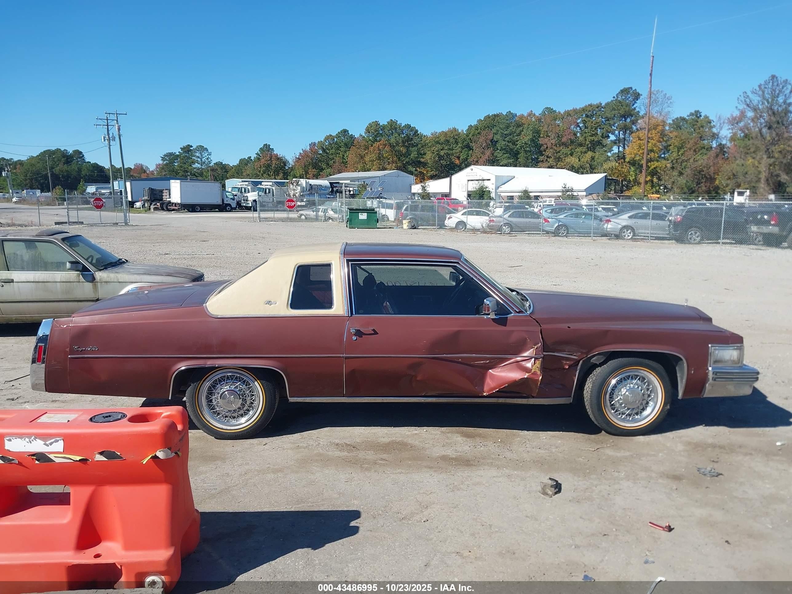1979 Cadillac Deville   Burgundy vin: 6D47S99285735    