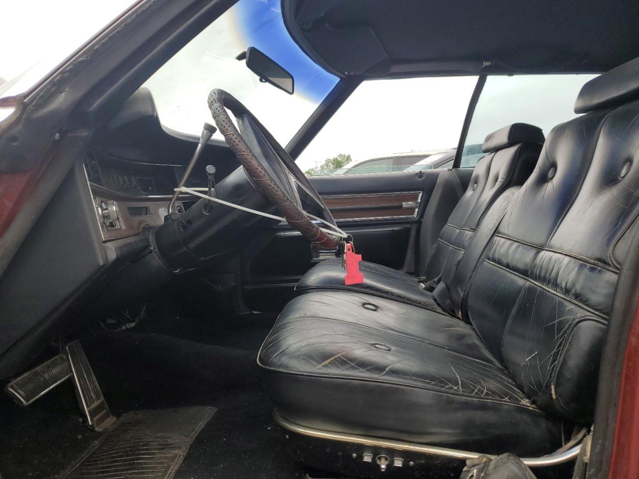 1972 Cadillac Deville Бордовый vin: 6D49R2Q207627