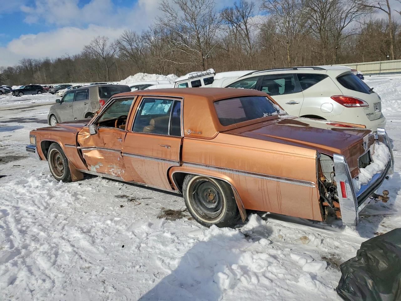 1978 Cadillac Deville Brown vin: 6D69S8Q198360