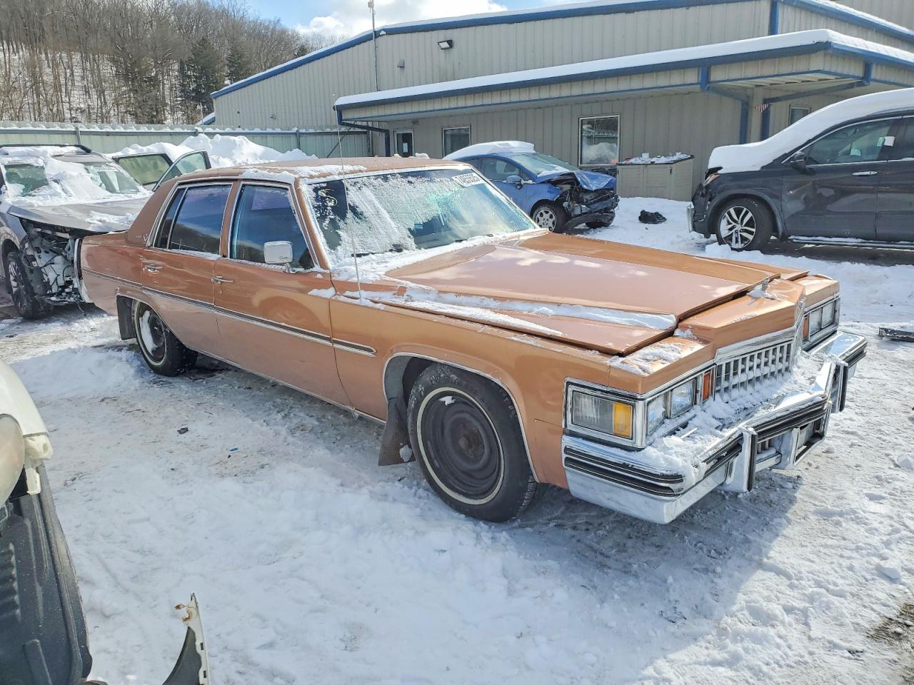 1978 Cadillac Deville Brown vin: 6D69S8Q198360
