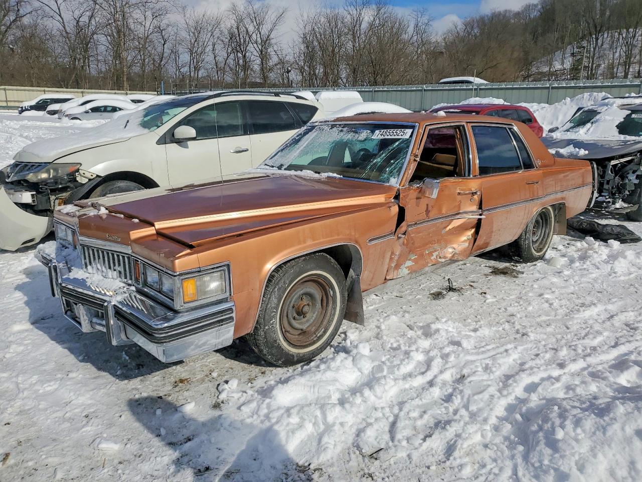 1978 Cadillac Deville Коричневый vin: 6D69S8Q198360