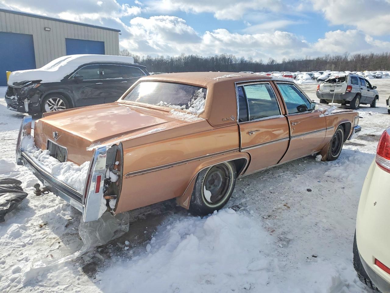 1978 Cadillac Deville Brown vin: 6D69S8Q198360