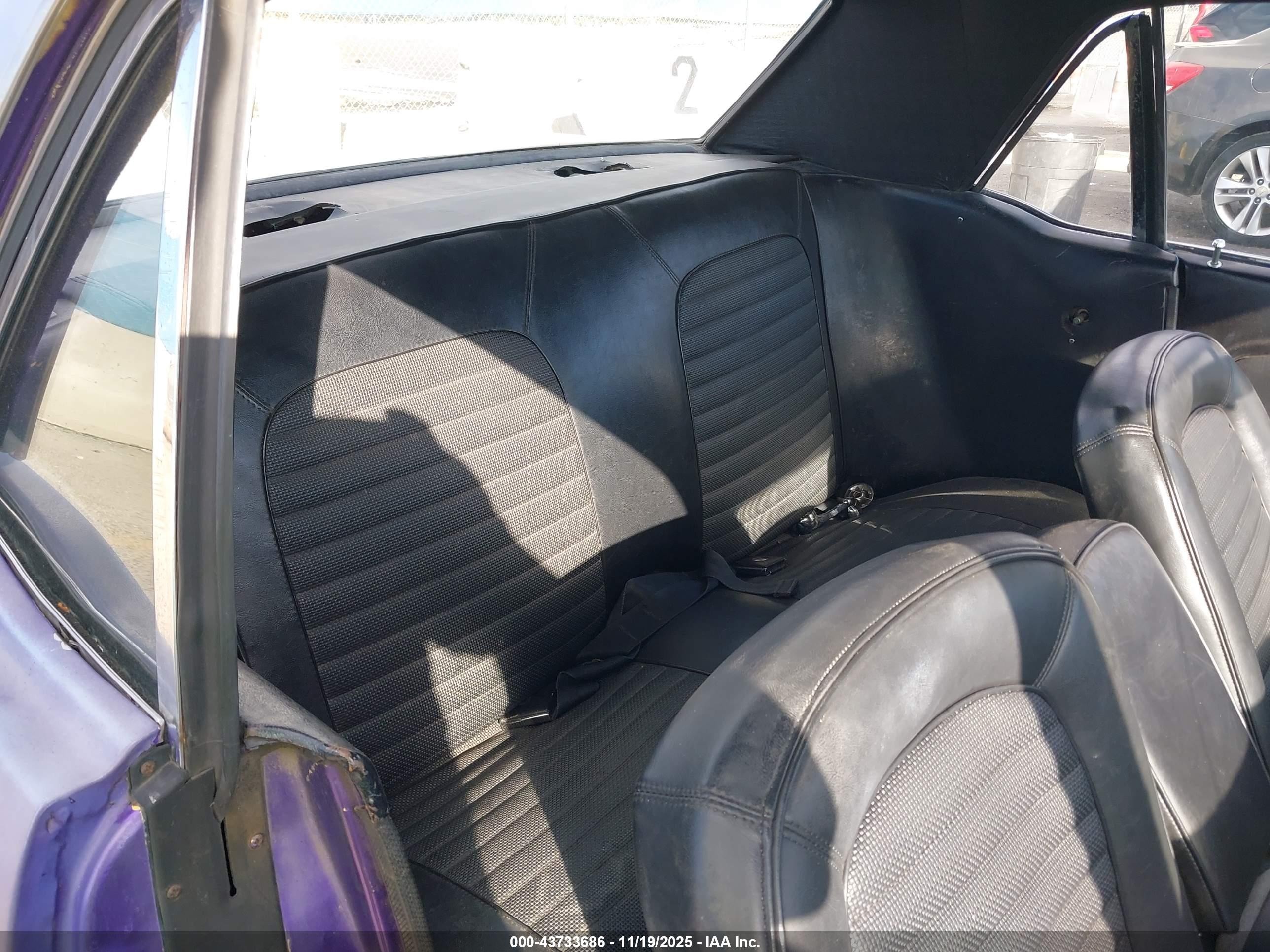 1966 Ford Mustang   Light Blue vin: 6F07C342819      